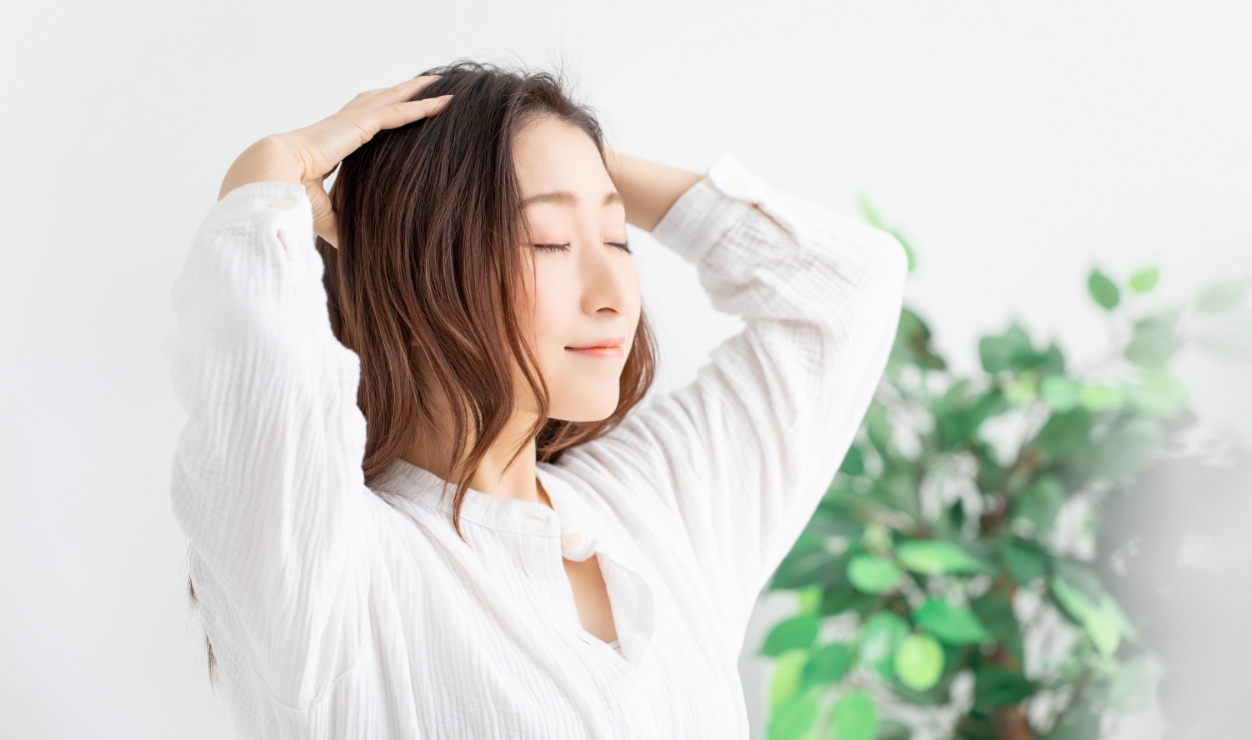 簡単セルフヘッドスパの仕方